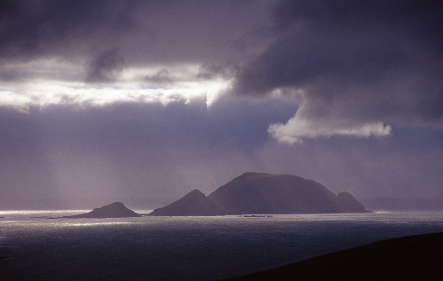Offshore islands in North Cape, Norway